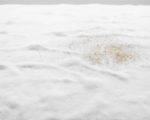 Grasmatte Schneewiese